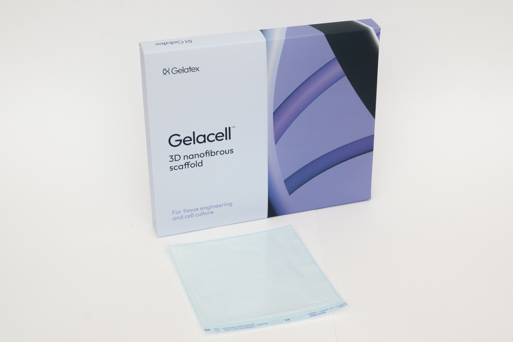 Gelacell™ - PHB HYDRO 10x10 cm scaffold