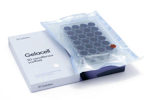 [GC0805RN-WP24-A] Gelacell™ - PLLA 24 well plate